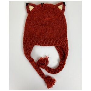 Andes Kids | Handmade Alpaca Blend Fox Hat | OS
